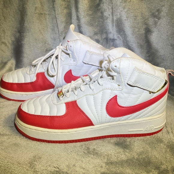 RARE Nike Air Jordan fusion best of both worlds af7 red and white 2007 - Picture 10 of 15